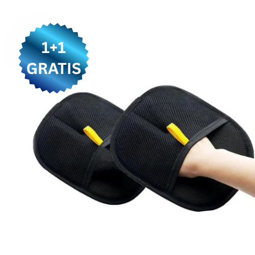 Mănușa electrostatică pentru îndepărtarea părului