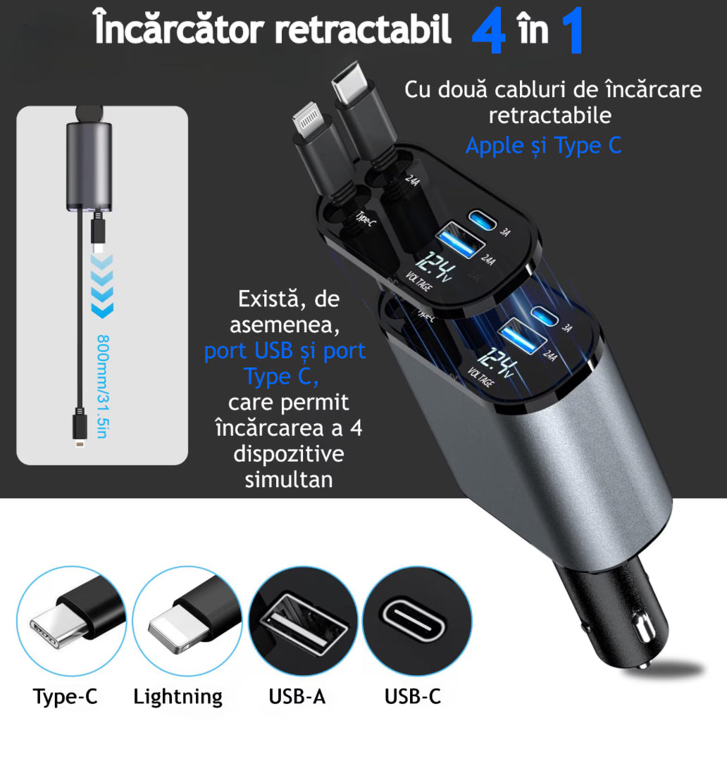 Incarcator 4 in 1 Universal