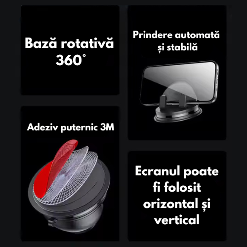 Suport Pentru Telefon Cu Rotire 360°